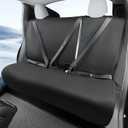 For Tesla Model Y Rear Seat Cover Protector Waterproof Neoprene Dog Mats