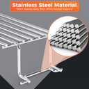 QuliMetal Stainless Steel Warming Rack for Weber Spirit 300