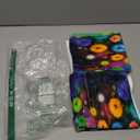 Snowmolle Abstract Watercolor Flowers Hand Towels Set of 2, Fingertip Polyester Cotton Soft Bath Towels for Bathroom Kitchen Hotel Spa, 14"X28"