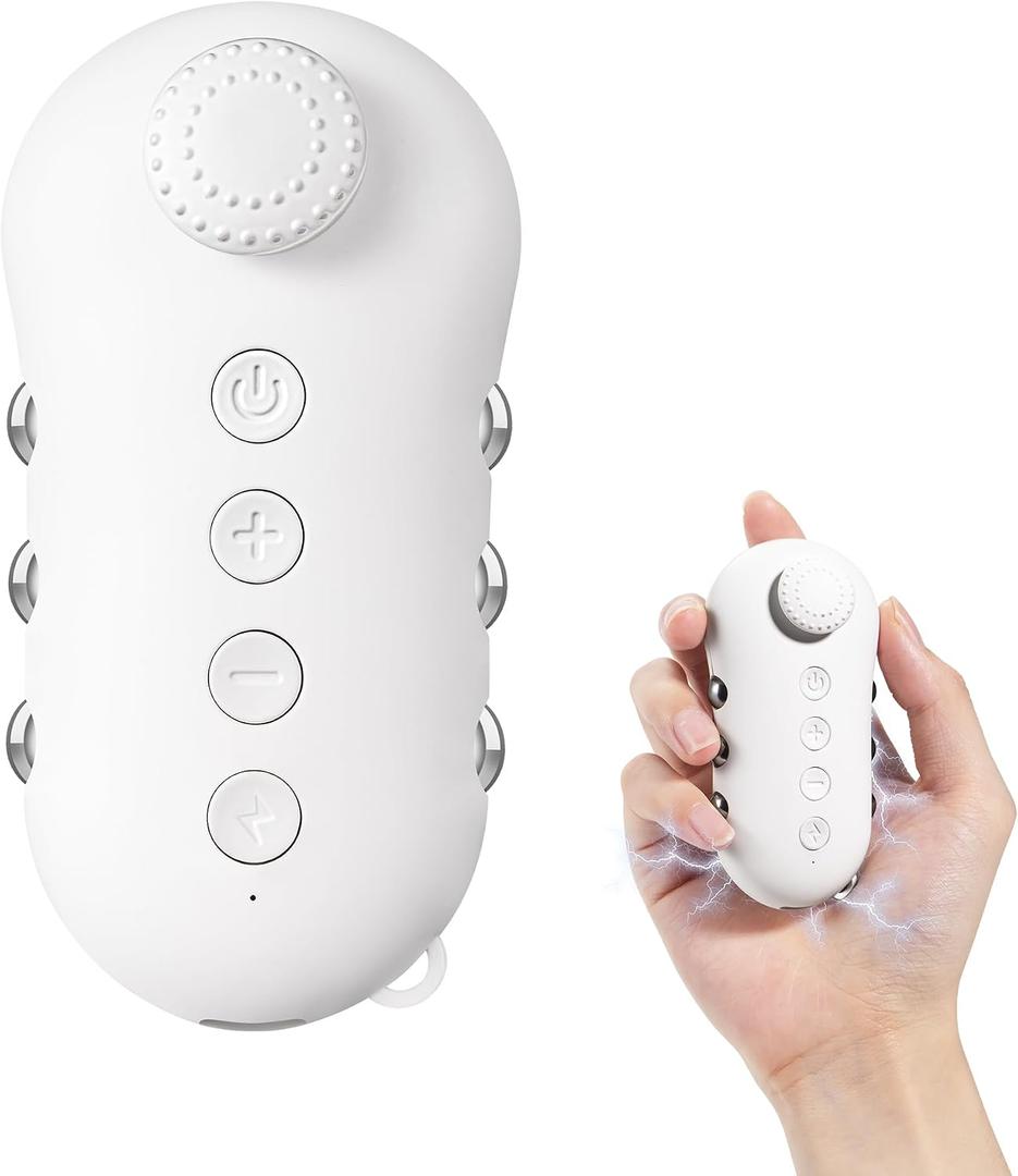 Fidget Toy for Adults,Calm Down Anxiety Device,Relieve Stress Sensory Toys for Improve Focus,Clarity | Microcurrent Handheld Compact, Portable Toys for Office/Home
