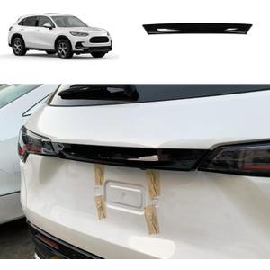 Exterior Rear Trunk Lid Tailgate Upper Strip Cover Trim Compatible with Honda New HRV HR-V 2026 2025 2024 2023 Car Accessories ABS 1PCS(Glossy Black Style)