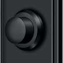 Deltana Bbs333u19 Rectangular Contemporary Bell Button, Black