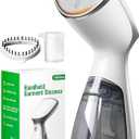 OGHom Portable Travel Handheld Steamer for Clothes, Garment Wrinkle Remover, 1000W Strong Penetrating Fabric Steamer, for Home, Office, Travel (ONLY FOR 120V) -White