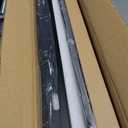 FLEXIMOUNTS 2 Pack 2x4ft Garage Storage 24x48 inch Heavy Duty Bike Wall Shelving Rack, 440lbs Total Weight Capacity, Black, Pro Series