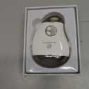 3-in-1 Electric Nail Clipper for Baby & Adults, USB Rechargeable Trimmer with LED Light, Polisher and Storage Container, Adjustable Speeds Nail Clipper for Kids, Seniors & Caregivers (Safe & Quiet) (White)