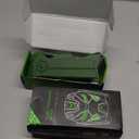 Upgraded Controller Charger Station with 2x5520mWh Rechargeable Battery Pack for Xbox One/Series X|S, Dual Charger for Xbox Series X S (Controller not Included) (Green)