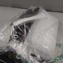 ZYP 10x12 FT Heavy Duty Clear Waterproof Tarps Outdoor Garden Rainproof Covering,Clear Vinyl Tarp with Grommets,Transparent Waterproof Tarpaulin for Covering Henhouse Porch Canopy Plant Camping