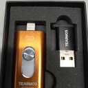 512GB Photo Stick for iPhone Flash Drive, Memory Stick Phone Storage for Photos and Videos Files Backup, Compatible with iPhone iPad Android PC, Plug & Play, No App Required (Cosmic Orange)