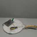 SENSARTE Nonstick Crepe Pan with Spreader, 12-Inch Natural Ceramic Coating Dosa Pan Pancake Flat Skillet Tawa Griddle with Stay-Cool Handle, Induction Compatible (White)