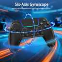 VidPPluing Wireless Controller Compatible with PS5/Android/IOS/MAC/Steam Deck, Gamepad with LED Lighting/Hall Effect Trigger/Turbo/Macro/Dual Vibration/3.5mm Headset Jack/1500 mAh Battery