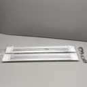 2 Packs 2FT LED Batten Light, Ultra-Thin Ceiling Surface Mounted Light, 20W, Day Light 4000K, IP20, LED Ceiling Light Fixture for Garage, Shop, Hallway, Office, Market, Ver.2