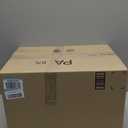 Ninja BW1001 NeverStick PRO Belgian Waffle Maker, Vertical Design, 5 Shade Settings, with Precision-Pour Cup & Chef-curated Recipe Guide, Black & Silver