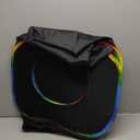 LUCKITTY Portable Cat Enclosure - 2-in-1 Outdoor Catio with Tent & Tunnel, Foldable Playpen for Indoor Cats, Includes Storage Bag for Cats & Small Animals Rainbow Color