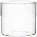 KINTO 25762 SCHALE Glass Case 3.9 x 3.3 inches (100 x 85 mm), Clear