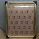 16x20 Wood Frame Gold, Ornate Natural 20x16in Picture Poster Frame, Modern Golden 16 x 20inch Gallery Wall Photo Frame with HD Plexiglass, Horizontal Vertical Wall Mounting Display 1pcs