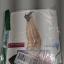 Hanes Women's Control Top Sheer Toe Silk Reflections Panty Hose, Barely Black, A/ B