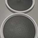 Pantry Cabinet Lazy Susan Turntable, Non-slip Lining Kitchen Storage Turntable for Cabinet, Pantry, Refrigerator, Countertop, Spinning Organizer for Spices, Condiments, Baking (2 Pack, 10 Inch)