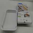 YouCopia DrawerFit® Sliding Drawer Bin, Expandable and Adjustable Kitchen Storage Organizer, Speckled White