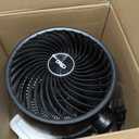 DREO Fan for Bedroom, 13-Inch Oscillating Table Air Circulator Fan for Whole Room, 120 Tilt Adjustment, 25dB Ultra-Quiet, 75ft Powerful Airflow, 4 Speeds Desk Fans with Remote for Home, Office, Small