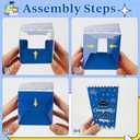 jeowicti 24 Pcs Graduation Popcorn Boxes Grad Party Favors Supplies Table Decor 2026 Graduation Decorations Candy Goodie Boxes Popcorn Bucket Bags Containers