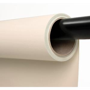 Kate Seamless Paper Backdrop for Photography Beige Cream Backdrop Paper (53''x16.4' Ivorine)