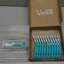 Gillette Venus Simply 3 Sensitive Disposable Razors, Sensitive Skin, 3 Bladed Razors, Pivoting Head for Incredible Comfort, Soft Grip Handle, 12 Count