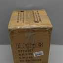 PHOSPHOR Hurricane Glass Candle Holder Set of 3 Pieces Black Hurricane Candleholders for Wedding Party Holiday Birthday Home Decor Lanter