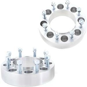 Rough Country 2" 8x170 Wheel Spacers for 03-22 Ford Super Duty | Pair - 1094A,Black