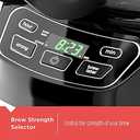 BLACK+DECKER CM1110B Programable 12-Cup Coffee Maker, Easy Pour, Non-Drip Carafe with Removable Filter Basket, Black