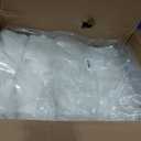8 Panels 5ftx30ft Ivory Ceiling Drapes for Wedding Parties, 60"W x 360"L
