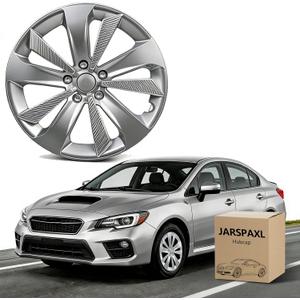 Hub Cap Wheel Cover Compatible with 2017-2023 Subaru Impreza, Chrome Plated Silvery OEM Style Tire Hub Hubcap Wheel Cover 1pc Fit for 2017-2023 Subaru Impreza 28811FL010 28811FL02A Hubcap