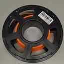 TECBEARS Rapid PETG Filament 1.75mmHigh Speed 50-600mm/s 3D Printer Filament, High Toughness Matte PETG, Orange 1KG