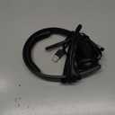 USB Headset with Microphone for PC, On-Ear Computer Laptop Headphones with Noise Cancelling Microphone in-line Control for Home Office Online Class Skype Zoom (USB+3.5mm, Black)