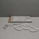 LED Neon Bat Lights, Bat Shape Neon Signs Night Lights Battery Operated Desk Table Lamp for Bedroom, Bar, Wall, Halloween Decor-Bat(Green)