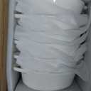 Foraineam 6-Pack Porcelain Ramekins, 10 Ounce Oval Ceramic Creme Brulee Souffle Baking Ramekin Dishes Bowl with Double Handles