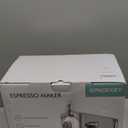 Spacekey Espresso Machine 20 Bar, 1350W Expresso Coffee Machines with Milk Frother, Compact Stainless Steel Espresso Maker with 39oz Removable Water Tank for Cappuccino, Latte, Americano, Silver