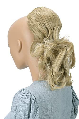 CAISHA 12" Hair Piece Braid Ponytail Extension Voluminous Wavy Blond PH207