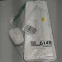 Wireless Keyboard and Mouse Combo, Full Size Silent Ergonomic Keyboard and Mouse, Long Battery Life, Optical Mouse, 2.4G LagFree Cordless Mice Keyboard for Computer, Mac, Laptop, PC, Windows (White)