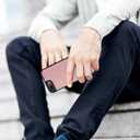 for iPhone 7 Plus/8 Plus 5.5" phone case[Compatible with magsafe][RFID Blocking Leather][Magnetic 2-in-1 Detachable][Back Flip Folio wallet]Shockproof Men Women Cover Apple 8Plus/SE2 Rose Gold