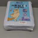 MICOOYO Disposable Cat Diapers, Cat Diapers for Female Cats with Ultra Stretchy, Puppy Diaper Super Absorbent, Fit for Cats in Heat or Incontinence, 60 Count Extra Small Size (XS)