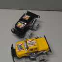 Light-Up Monster Truck Toys (2-Pack)  Push-&-Go Cars with Glowing Wheels  Birthday Gift for Toddlers, Boys & Girls Ages 3+  Durable Friction-Powered Trucks  Batteries Included