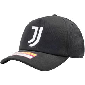 Fan Ink Juventus Gallery Trucker Snapback Hat Black