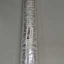 Mauproy 34 In x 100 Ft Valentine's Day Clear Cellophane Wrap Roll, Extra Wide, 2.5 Mil Thick Transparent Wrapping Paper with White Dots for Baskets, Flower Bouquets (34" Fold into 17")