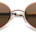 SOJOS Trendy Oval Polarized Sunglasses for Women Men, 80s 90s Chic Retro Vintage Sunnies SJ1248