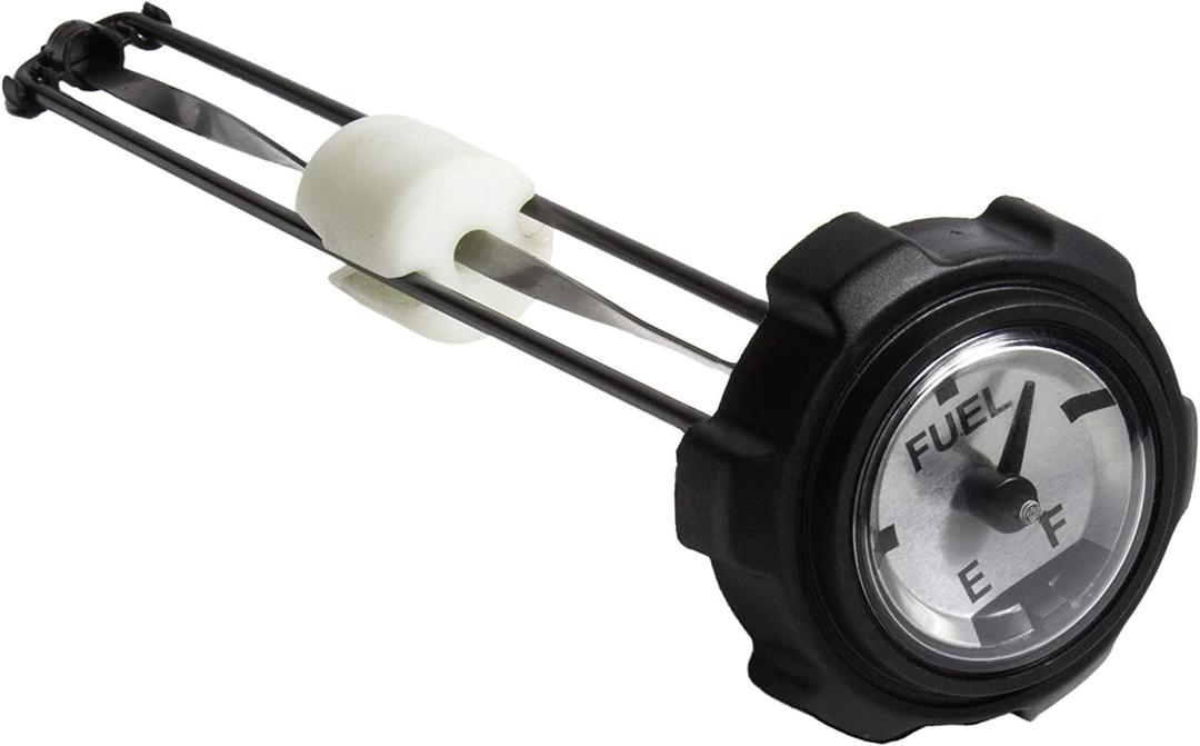 Raider 22622 12.5" Snowmobile Screw on Gas Fuel Cap with Gauge (12.5 inch, Black)