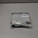 RUNNING GIRL Sports Bras for Women, Medium-High Impact Running Strappy Sports Bra with Removable Pads (Gray, L)