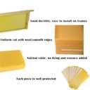 30pcs Beeswax Sheets, Bee Hive Foundation Sheets, Beehive Wax Foundation Sheets, Beeswax Honeycomb Sheets for Beekeeping Candle Making