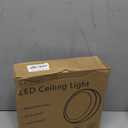 Flush Mount Ceiling Light, Die-Cast Aluminium Fully Sealed Moisture Resistant Light, Modern Minimalist Wall Sconce.11 Inch, 20W, 3000K, IP65 Rainproof, for Walls or Ceilings in Wet Areas.