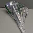 COSYLUX Modern Floor Lamp for Living Room, Industrial Tall Standing Lamp for Bedroom, Metal Shade Reflecting Light Reading Floor Lamp for Office, Nursery Room, Corner(Chrome)