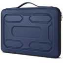 DOMISO 13.3 inch Laptop Sleeve with Handle Shockproof Computer Bag Waterproof EVA Protective Carrying Case for 13-13.3 inch Notebooks/ 13 MacBook Air/ MacBook Pro Retina/ Dell XPS 13/ HP, Dark Blue